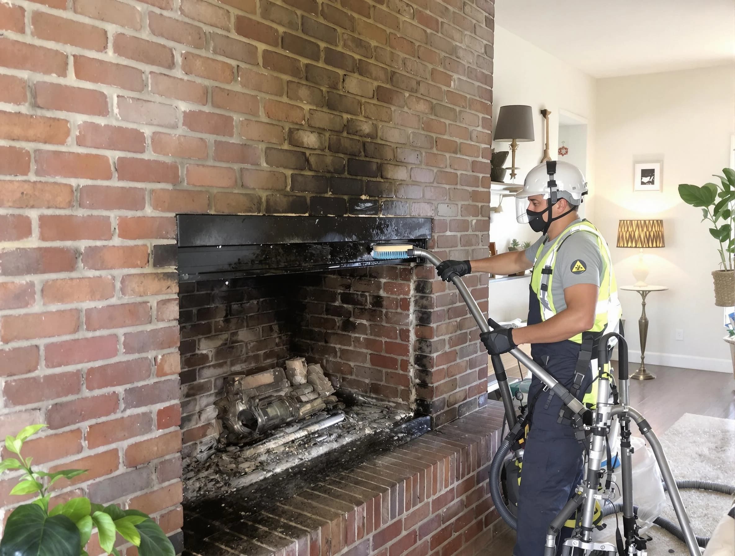 Moore Chimney Sweep providing fireplace cleaning services in Moore, OK