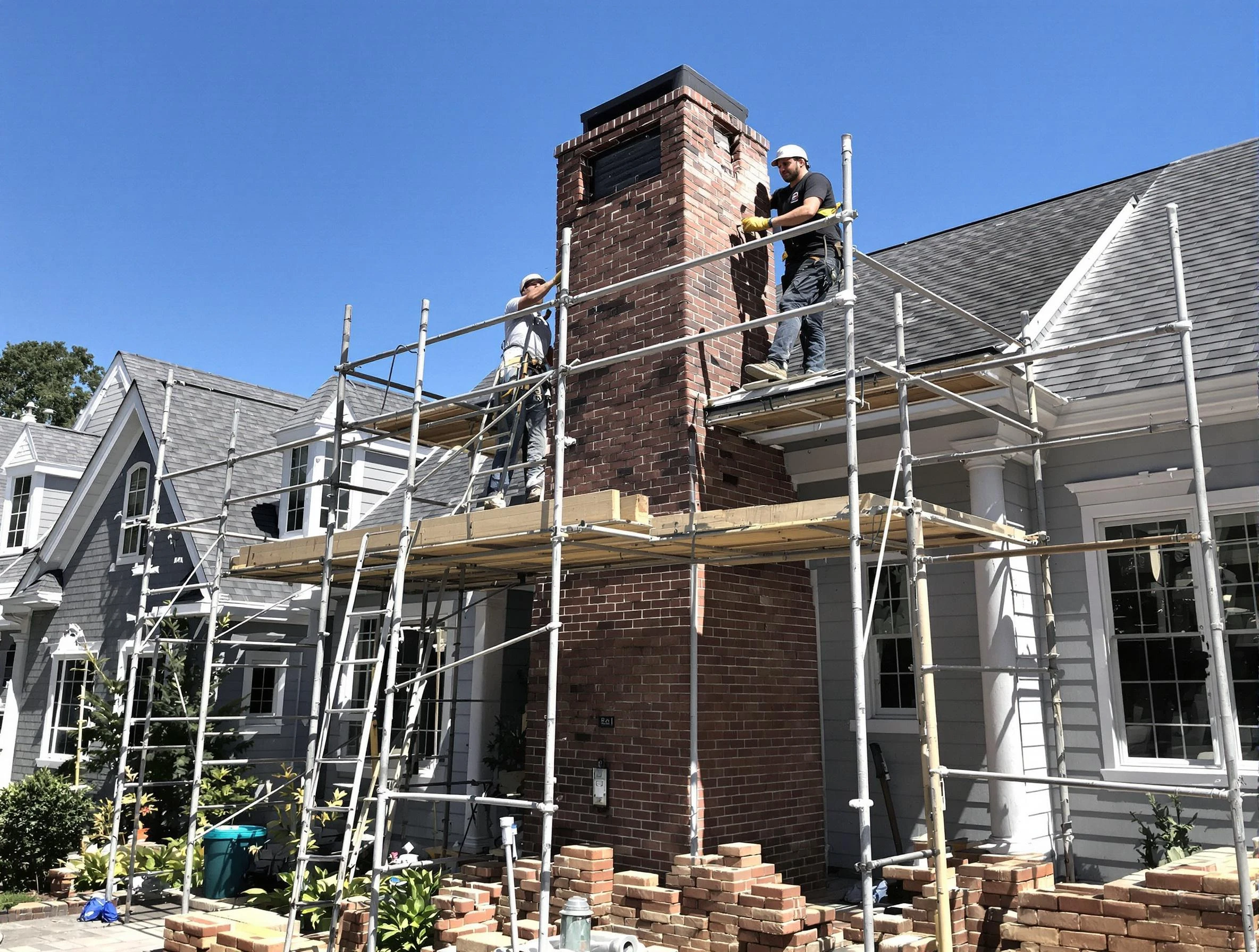 Chimney Rebuilding in Moore