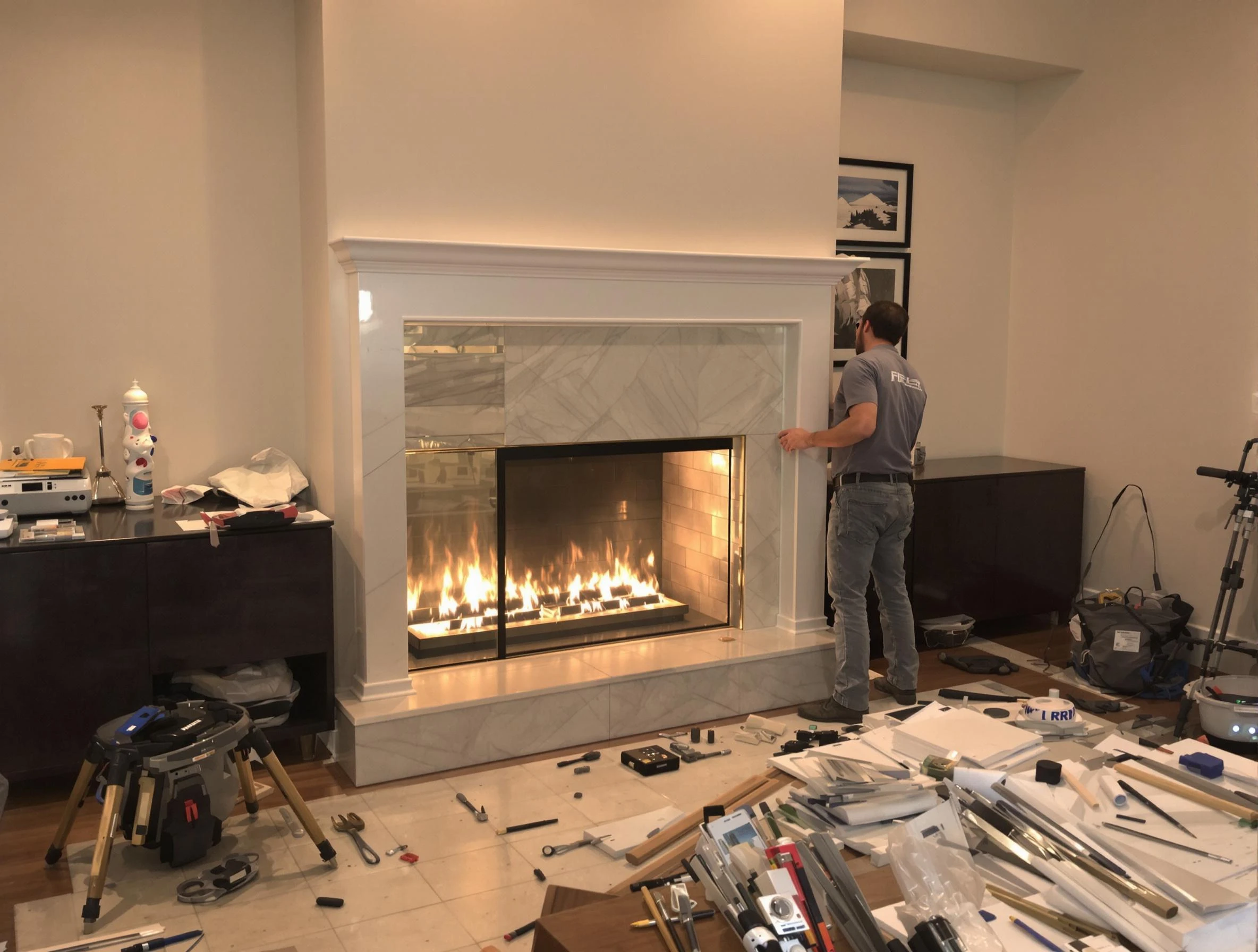 Fireplace Installation in Moore
